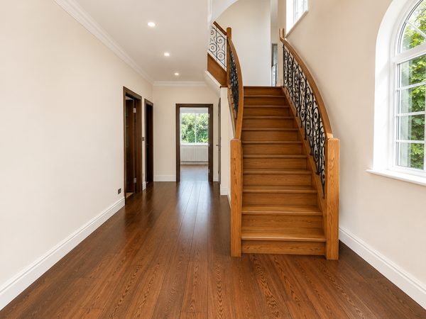 Staircase and hallway